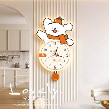 Ceas de perete cu mers silențios și design minimalist modern; carcasă și cadran din porțelan cristal; mecanism Suzuki; alimentare cu baterie; model 2025