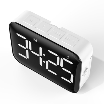 LED köögitaimer LED numbrilise kuvaga, patareidel toidetav, elektrooniline mehhanism, ABS korpus