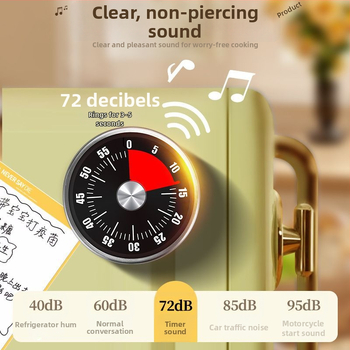 Köögi taimer magnetiga, elektrooniline taimer alumiiniumist sulamist, LED-ekraan ja töötab kuiva patareiga