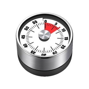 Köögi taimer magnetiga, elektrooniline taimer alumiiniumist sulamist, LED-ekraan ja töötab kuiva patareiga