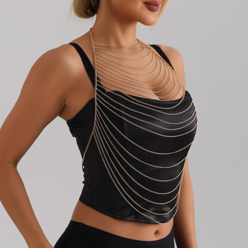 Lanac za struk, cinkova zlitina, vilinski stil, duljina 80–100 cm, za žene