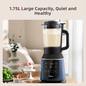 Blender cu tehnologie de rupere a pereților celulari – capacitate mare, oțel inoxidabil, 8 lame, 1.75L, multifuncțional: lapte de soia, storcător și procesator de alimente