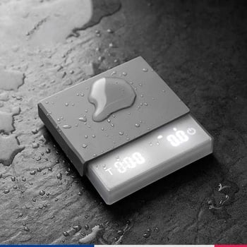 Digitális kávemérleg időzítővel, öt üzemmóddal pour-over kávéhoz, Yeashion márka, ABS műanyag, magas minőségű stílus, egyszerű stílus