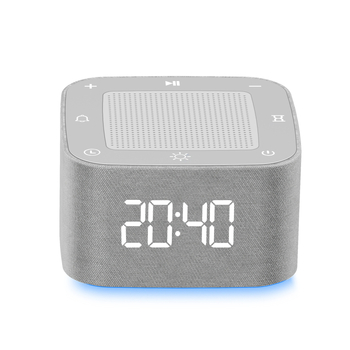 Valge müra uneabieete Bluetooth-kõlariga ja värvilise hingamisega valgustusega seade, sisseehitatud aku, 6-8 tunni tööaeg, kaugjuhtimispult ajastuse ja muusika funktsioonidega