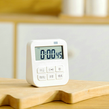 Toranj-stil elektronički odbrojivač s alarmom i kalendarom, elektronički pogon, LCD prikaz, plastično kućište, napajanje baterijom