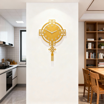 Zidni sat s tihim hodom, napajanje baterijom, akrilno kružno kućište, veličine 28/38 cm