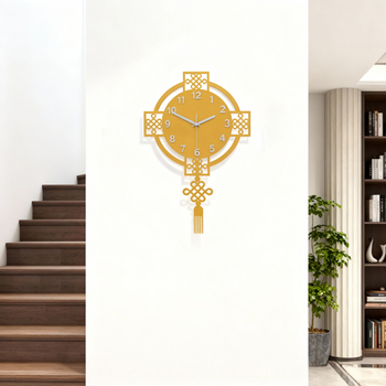 Zidni sat s tihim hodom, napajanje baterijom, akrilno kružno kućište, veličine 28/38 cm