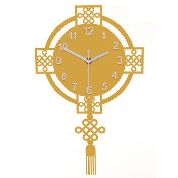 Zidni sat s tihim hodom, napajanje baterijom, akrilno kružno kućište, veličine 28/38 cm