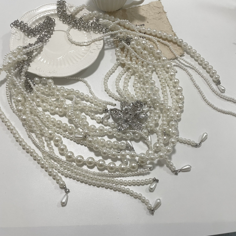 Plastični lanac za struk, dužine 100 cm, s više petlji, opušten stil