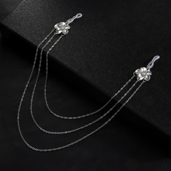 Ženski tijelo lanac s cvjetnim resicama, ručna izrada, legura, višeslojni dizajn, lanac za bradavice