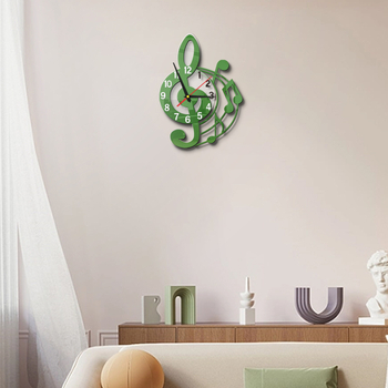 Nástenné hodiny, moderný kruhový akrylový kryt, napájanie batériou, plynulý pohyb ukazovateľa a číslic, model GZ-YKL-YYGZ830.