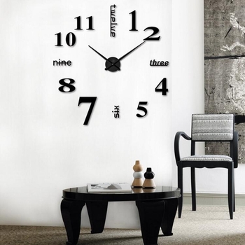 Zidni sat s 3D akril dekorativnim dizajnom, kružni brojčanik, Seiko 5168S mehanizam, analogni + LCD prikaz, svjetsko vrijeme