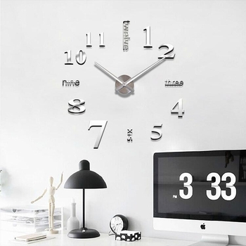 Zidni sat s 3D akril dekorativnim dizajnom, kružni brojčanik, Seiko 5168S mehanizam, analogni + LCD prikaz, svjetsko vrijeme