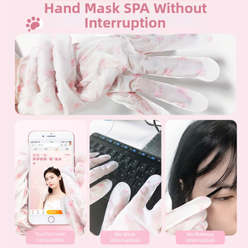 Kaukė rankoms su niacinamidu - drėkinanti ir lygi oda, grynasis kiekis 36, galiojimo laikas 3 metai