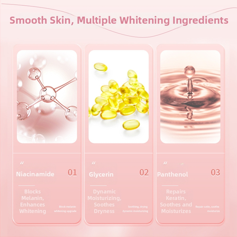 Kaukė rankoms su niacinamidu - drėkinanti ir lygi oda, grynasis kiekis 36, galiojimo laikas 3 metai