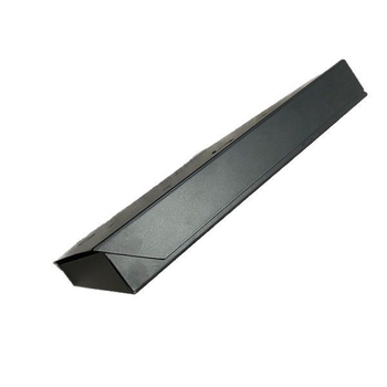 Kutni dvostrani zidni sat — baterijsko napajanje, glatko kretanje sekunde, metalno kućište i brojčanik, dekorativni dizajn