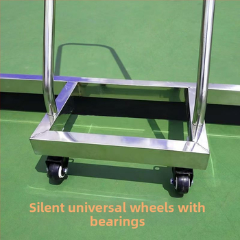 Ανοξείδωτος σκραπέρ δαπέδου για αθλητικά γήπεδα, με εκτύπωση λογότυπου, προσαρμόσιμο, μοντέρνος σχεδιασμός