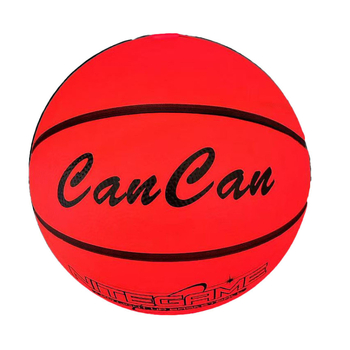 CanCan gumijas basketbola bumba ar LED gaismu, USB uzlāde un nomaināmu bateriju, B7 specifikācija