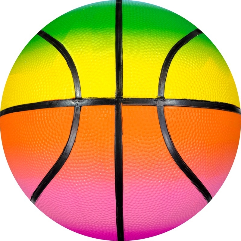 Krepšinio Hellocady • Guma • Spaustintas logotipas • Pritaikymas prieinamas • Vidiniam ir lauko naudojimui