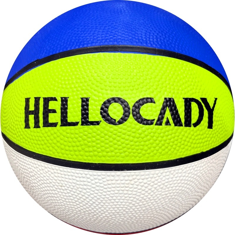 Krepšinio Hellocady • Guma • Spaustintas logotipas • Pritaikymas prieinamas • Vidiniam ir lauko naudojimui