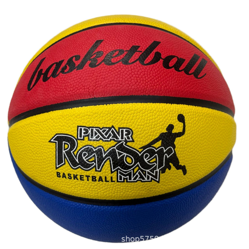 Kosárlabda kisebb hibákkal, PU anyag, ST-002 modell, logó nyomtatás, testreszabott feldolgozás (specifikáció 7/6/5)