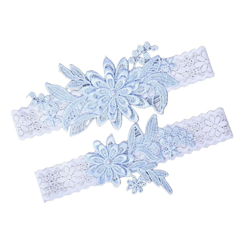 Elastický náramok na nohu s čipkou a perlami, na tanec, nočný klub a svadby – jar 2025