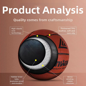 Langwei TPU pre vnútorné aj vonkajšie použitie, odolný klubový basketbal