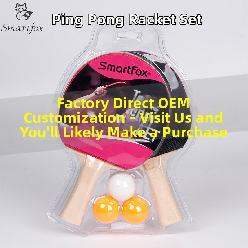 Fox stalo teniso raketė – pagrindinė plokštelė iš poplar, guma skirta teigiamam klijavimui, horizontinis smūgis, 65443, pradedančiųjų treniruočių rinkinys