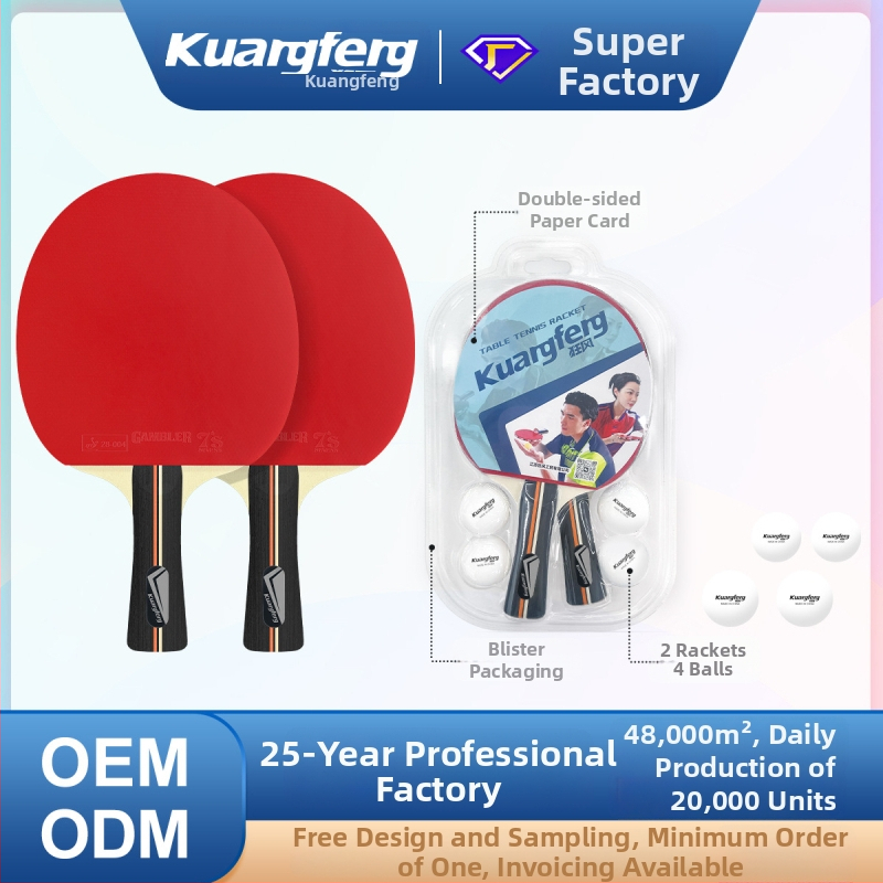 Gale PK03 Stalo teniso raketė, iš gryno medžio, pradedančiųjų treniruočių rinkinys su guma ir putomis