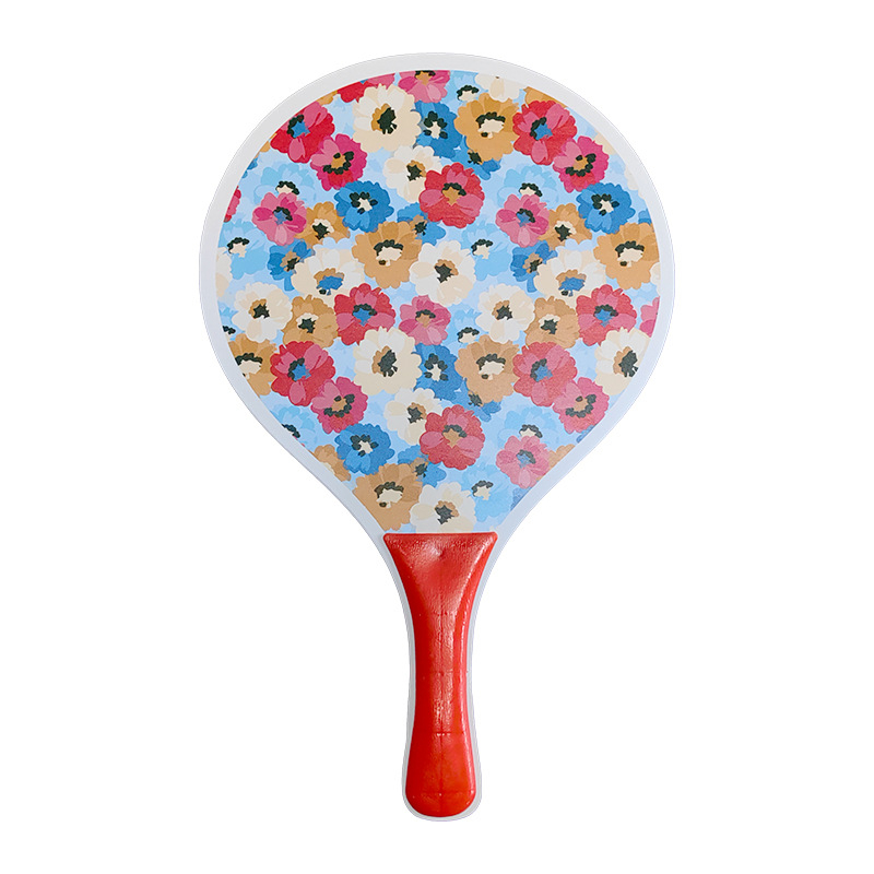 Set plažnog kriketa s debelom MDF pločom; PE osnova, guma s ljepilom, horizontalni udarac, reketa stolni tenis