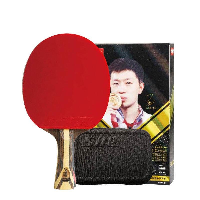 DHS galda tenisa nūja, oglekļa šķiedras pamatplate, lipīga guma, horizontāls sitiens, modelis H9002