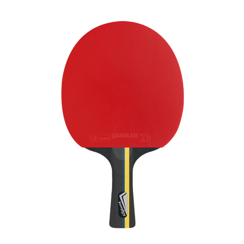 Ракетка за тенис на маса Gale BB01 комплект с ITTF професионална гума, анти-слепваща, страничен удар, липова дъска