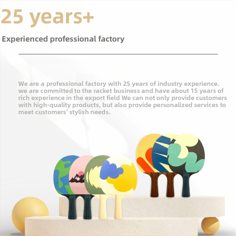 Wellsheng ракетка за тенис на маса — персонализирана долна част, анти-залепваща гума, страничен удар