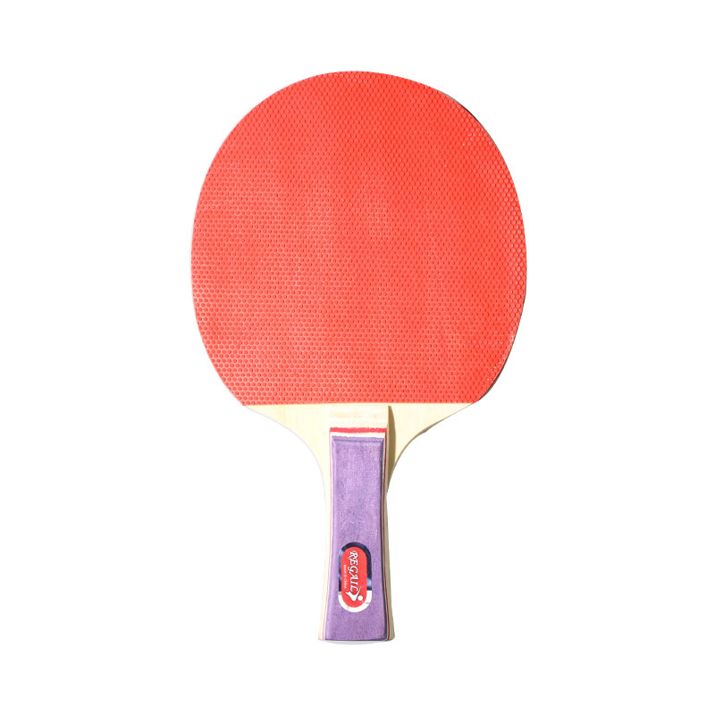 Set reketa za stolni tenis, shakehand stil, baza od topole, guma s ljepilom, Regail marka, podrijetlo Zhejiang