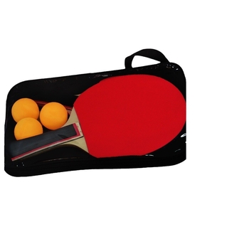 Комплект ракети за тенис на маса: попларова дъска, леплива гума, директен удар (Марка: Други)