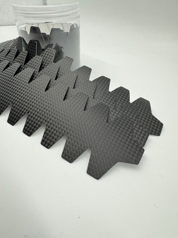 Power 3K teniso raketės galvos apsauginė juosta – 3 vienetų komplektas, PU, HSBT-322, kodas 222