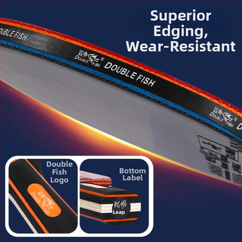 Pisces stalo teniso raketė – poplar plokštė, anti-glue guma, tiesioginio smūgio raketė, skirta stalo tenisui ir badmintonui