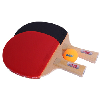Stalo teniso raketė pradedantiesiems, Basswood plokštė, reverse glue guma, dviguba raketė