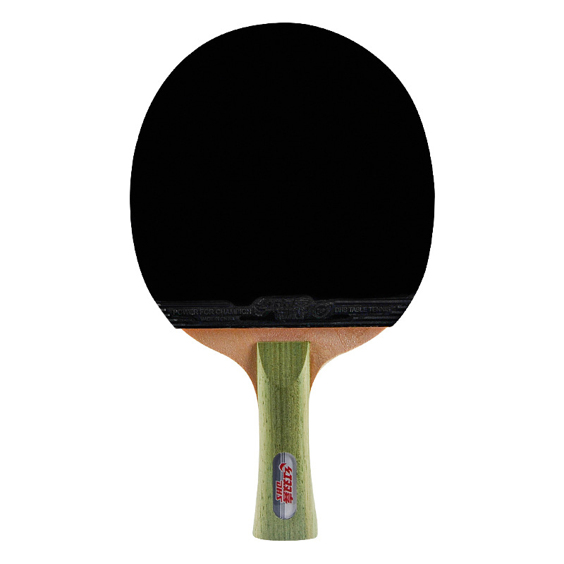 Stalo teniso raketė pradedantiesiems, Basswood plokštė, reverse glue guma, dviguba raketė
