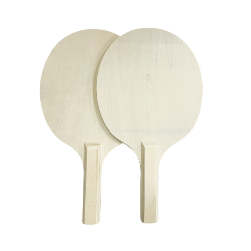 Drvena badminton raketa s osnovom od topole, ljepilo gumom, vodoravni udarac, tiskani logotip