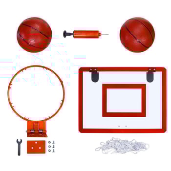 Bez bušenja zidni koš za djecu — konstrukcija od najlona/aluminijske legure/liijevanog željeza, 1,65 kg, Good Couple