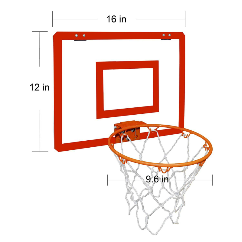 Bez bušenja zidni koš za djecu — konstrukcija od najlona/aluminijske legure/liijevanog željeza, 1,65 kg, Good Couple