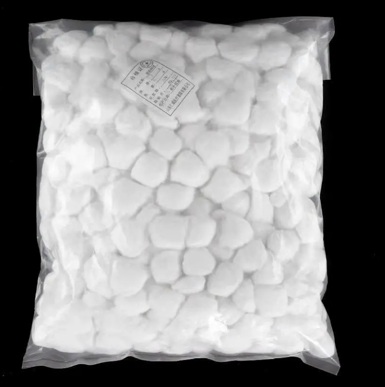 Orvosi vattagolyó, egyszer használatos, impregnált jódofor-alkoholban, pamutszálas anyag, Weiwang