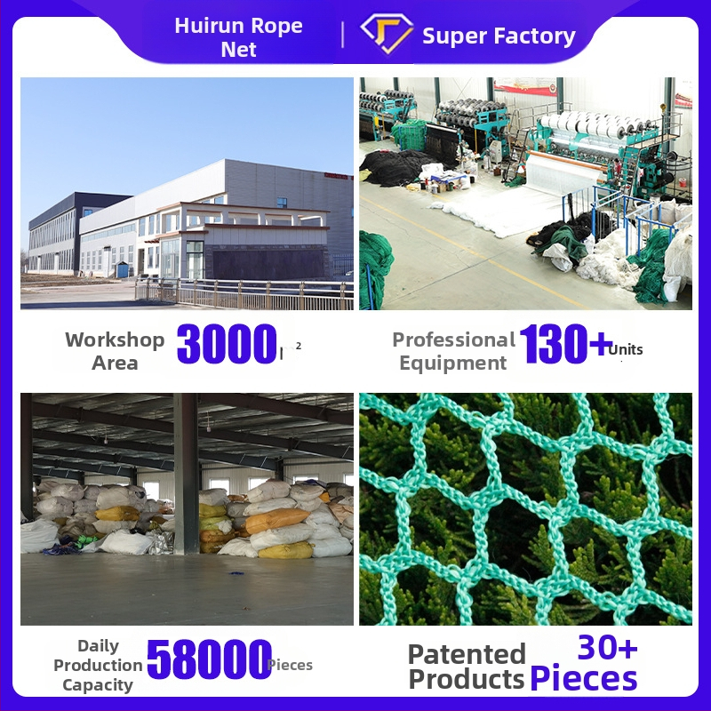 Poliesterinis be mazgų tinklas stadiono aptvėrimui golfo aikštėms ir futbolo aikštėms, minkštas tinklas