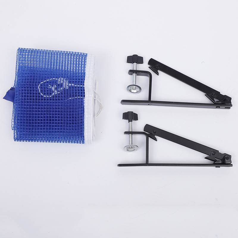 OSSETTE Nešiojamas stalo teniso tinklo rėmas — anglies plienas, 0,5 kg, stalo teniso rėmas, tinkamas badmintonui ir tenisui