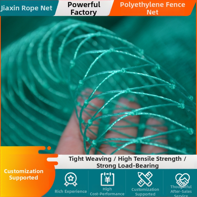 Kootud polüetüleenvõrk spordiväljakuteks, golfile, farmidele ja suusakeskustele – kaitse