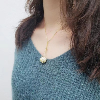 Xinyexing 925 sterling srebro mrežasti privjesak za lanac, elektroplatirano