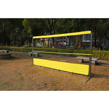 Tennise tagasipõrkesein – kokkupandav, kaasaskantav isiklikuks treeninguks, polüesterkonstruktsioon, tennise veerg