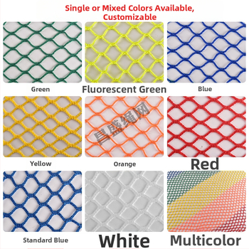 Tavaline ohutustõkevõrk tara jaoks, polüester; mudel: sõlmedeta; kasutusala: lauatennise väljakute, jalgpalli/korvpalliväljakute tara ja isolatsioonivõrk