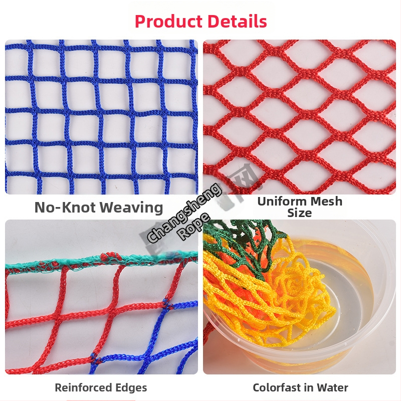 Įprastas saugos tinklas be mazgų; poliesteris; modelis: be mazgų; naudojimo sritis: stalo teniso aikštelės, futbolo/krepšinio aikštelių tvora ir izoliacijos tinklas